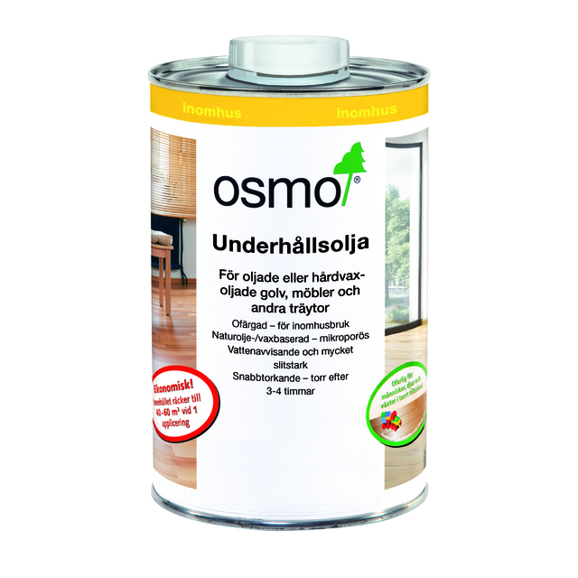 UNDERHÅLLSOLJA 3440 OSMO VIT 1L 4006850896042 | Beijerbygg Byggmaterial